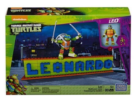 Mega Bloks Teenage Mutant Ninja Turtles Ninja Name Plate Builder Fashion