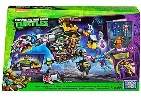 Mega Bloks Teenage Mutant Ninja Turtles Transforming Turtle Mech Discount