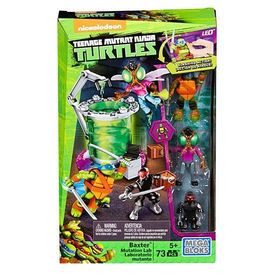 Mega Bloks Teenage Mutant Ninja Turtles Baxter Mutation Lab Online Sale