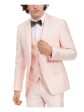 ALFANI Mens Pink Single Breasted Blazer Jacket Sale