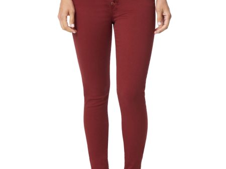 JOE S Womens Red Skinny Jeans Online Hot Sale