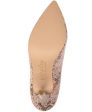 CHARLES BY CHARLES DAVID Womens Pink Snake Print Comfort Maxx Pointed Toe Stiletto Slip On Pumps Shoes M Online