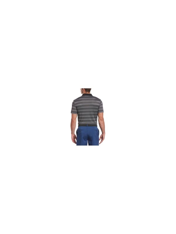 HYBRID APPAREL Mens Black Polo Hot on Sale