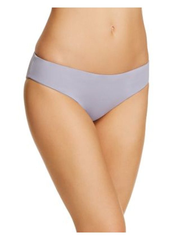 APRES BEACH Women s Purple Mid Rise Hipster Bikini Bottom Online now