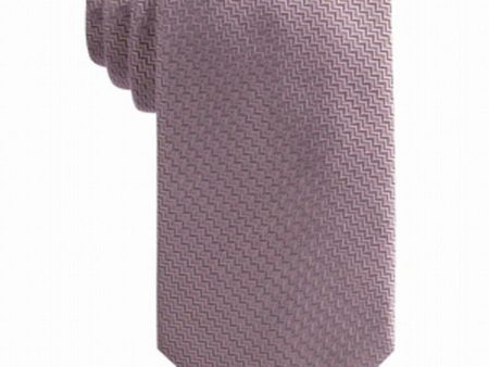 RYAN SEACREST Mens  Herringbone Silk Slim Neck Tie Discount