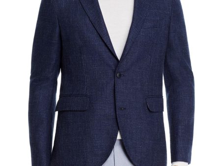 DYLAN GRAY Mens Navy Single Breasted, Blazer on Sale