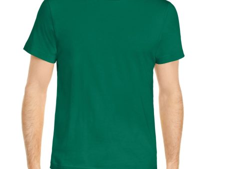 CLUBROOM Mens Green Lightweight, Classic Fit Moisture Wicking T-Shirt Online now