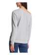 1. STATE Womens Beaded Heather Long Sleeve Jewel Neck Blouse For Discount