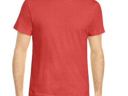 CLUBROOM Mens Red Classic Fit T-Shirt For Sale