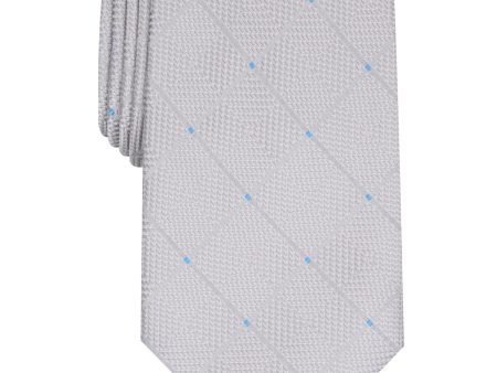 PERRY ELLIS Mens  Geometric Slim Neck Tie Fashion