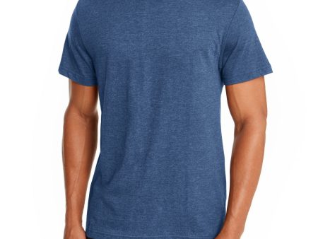 ALFANI Mens Blue Heather T-Shirt Sale