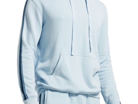 ATM Mens Light Blue Long Sleeve Draw String Hoodie Online