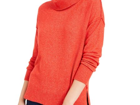 BECCA TILLEY X BAR III Womens Long Sleeve Turtle Neck Sweater Online Hot Sale