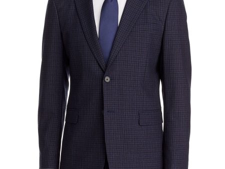 THEORY Mens Chambers Navy Single Breasted, Extra Slim Fit Suit Separate Blazer Jacket For Discount