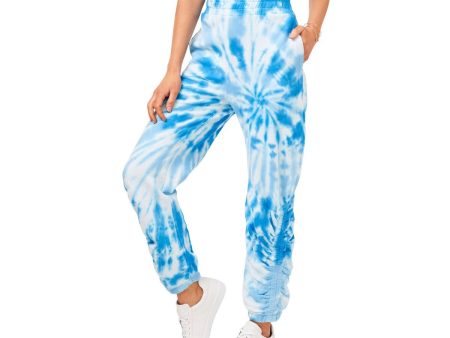 1. STATE Womens Cotton Tie Tie Dye Pants For Cheap