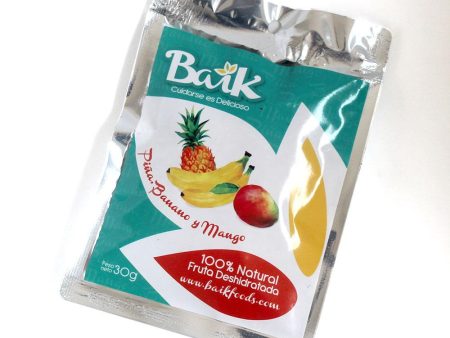 snack fruta deshidratada banano mango   pina Online Sale