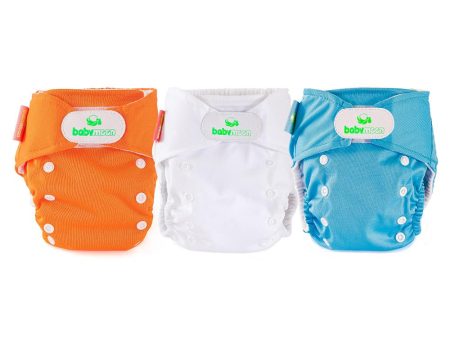 pack x3 panales ecobabymoon unitono   naranja  blanco y azul Online now