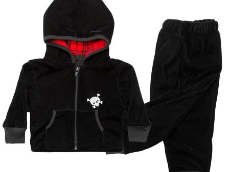 sudadera calavera negra 9 12m Hot on Sale