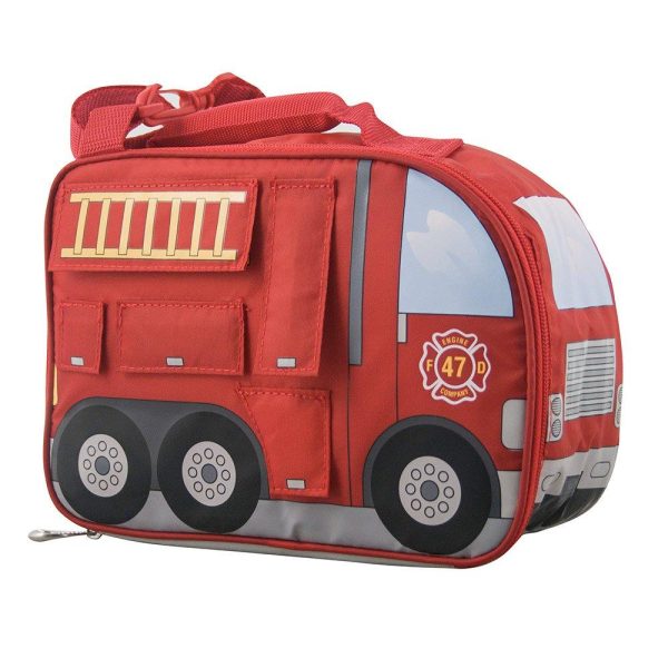 lonchera nino carro bomberos con agarradera For Discount