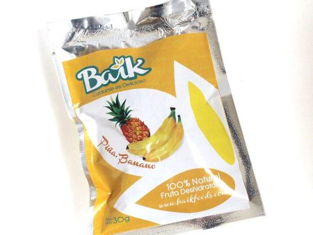 snack fruta deshidratada banano   pina on Sale